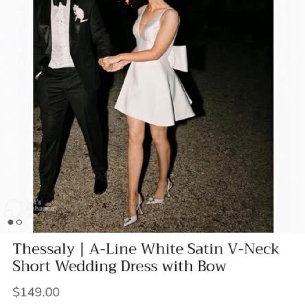 KissProm Thessaly Dress | NWT | White | Size 4